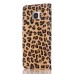 Vivid Leopard Print PU Leather Wallet Flip Slot Case Cover for Samsung Galaxy S7 Edge G935 - Khaki