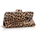 Vivid Leopard Print PU Leather Wallet Flip Slot Case Cover for Samsung Galaxy S7 Edge G935 - Khaki