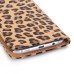 Vivid Leopard Print PU Leather Wallet Flip Slot Case Cover for Samsung Galaxy S7 Edge G935 - Khaki