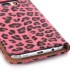 Vivid Leopard Print PU Leather Wallet Flip Slot Case Cover for Samsung Galaxy S7 Edge G935 - Pink