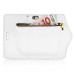 Wallet Flip Zipper PU Leather Case Card Slot Holder Cover For iPhone 6 4.7 inch - White