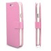 Wallet Style Mat Texture Case Cover For Samsung Galaxy S3 i9300 - Pink