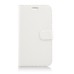 Wallet Style Mat Texture Case Cover For Samsung Galaxy S3 i9300 - White