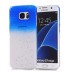 S7 Edge G935 غطاء حماية بقطرات بلون أزرق للجالكسي