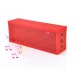 Water Cube Wireless Bluetooth Speaker with Mic for  iPhone iPad Samsung - Red