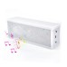 Water Cube Wireless Bluetooth Speaker with Mic for  iPhone iPad Samsung - White