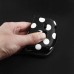 White Dots Design TPU Case For Samsung Galaxy S3 Mini I8190 - Black