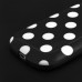 White Dots Design TPU Case For Samsung Galaxy S3 Mini I8190 - Black