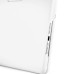 Wireless 180° Rotatable Bluetooth Keyboard Stand Leather Case For iPad Mini 1/2/3 - White