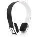 Wireless Bluetooth  2ch Stereo Audio with Built - in Battery Earphone headset - Black