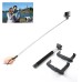 Wireless Bluetooth Handheld Extendable Self-portrait Monopod for Andriod iPhone - Black