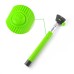 Wireless Bluetooth Handheld Extendable Self-portrait Monopod for Andriod iPhone - Green