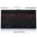 Wireless Bluetooth Keyboard For iPad iPad 2 iPhone 4.0 OS/PC/Smartphone/HTC - Black/Silver