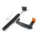 Wireless Bluetooth Remote Control Self-portrait Monopod for Andriod iPhone - Black