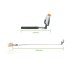 Wireless Bluetooth Remote Control Self-portrait Monopod for Andriod iPhone - Black