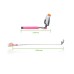 Wireless Bluetooth Remote Control Self-portrait Monopod for Andriod iPhone - Pink