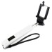 Wireless Bluetooth Self- protrait Remote Control Monopod for Android & iSO Cellphone - White