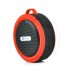 Wireless Waterproof Shockproof Bluetooth Speaker For Any Smartphone,Tablet And PC - Orange