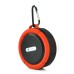 Wireless Waterproof Shockproof Bluetooth Speaker For Any Smartphone,Tablet And PC - Orange