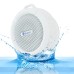 Wireless Waterproof Shockproof Bluetooth Speaker For Any Smartphone,Tablet And PC - White