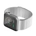 Woven Stainless Steel Mesh With Adjustable Magnetic Closure Watch Band For Apple Watch 38 mm - Silver