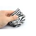 Zebra Stripe Pattern TPU Case For Samsung Galaxy S3 Mini I8190 - Black / White