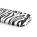 Zebra Stripe Pattern TPU Case For Samsung Galaxy S3 Mini I8190 - Black / White