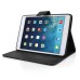 iPad Air Folio Flip Case Cover with Card Slot Sleep Wake Function Case Cover - Black