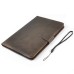 iPad Air Folio Flip Case Cover with Card Slot Sleep Wake Function Case Cover - Brown