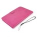 iPad Air Folio Flip Case Cover with Card Slot Sleep Wake Function Case Cover - Magenta