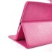 iPad Air Folio Flip Case Cover with Card Slot Sleep Wake Function Case Cover - Magenta