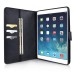 iPad Air Folio Flip Case Cover with Card Slot Sleep Wake Function Case Cover - Sapphire Blue