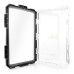 iPega Waterproof Silicone Protective Case with Neck Strap for iPad Mini 1/2/3 - Black