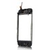 iPhone 3G Digitizer Touch Panel Screen + Sensor Flex Cable + Supporting Frame + Earpiece Replacement + Home Button - Black (High Quality)