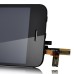 iPhone 3G Digitizer Touch Panel Screen With LCD Display Screen + Flex Cable + Supporting Frame + Home Button - Black (OEM)