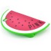 iPhone 4/4S Cute 3D Watermelon Silicone Back Case Cover - Magenta