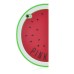 iPhone 4/4S Cute 3D Watermelon Silicone Back Case Cover - Red