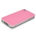 iPhone 4 Back Replacement (Pink Glass Back Cover+ Pink Bezel)