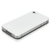 iPhone 4 Back Replacement (White Glass Back Cover+ White Bezel)