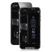 iPhone 4 Clear Glass Back Cover - Transparent Black