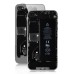 iPhone 4 Clear Glass Back Cover - Transparent Silver