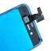 iPhone 4 Digitizer Touch Panel Screen with LCD Display Screen + Flex Cable + Blue Supporting Frame - Blue