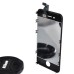 iPhone 4 Digitizer Touch Panel Screen with LCD Display Screen + Flex Cable + Supporting Frame - Black (OEM)