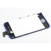 iPhone 4 Electroplated Assembly ( Glass Back Cover + Digitizer LCD Display Screen + Home Button ) - Blue