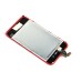 iPhone 4 Electroplated Assembly ( Glass Back Cover + Digitizer LCD Display Screen + Home Button ) - Red