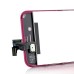 iPhone 4S Assembly (Glass Back Cover + Digitizer LCD Display Screen) - Magenta