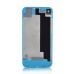 iPhone 4S Back Cover With Blue Frame Bezel - Blue