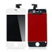 iPhone 4S Digitizer Touch Panel Screen With LCD Display Screen + Flex Cable + Supporting Frame - White (OEM)