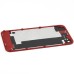 iPhone 4S Electroplated Assembly ( Glass Back Cover + Digitizer LCD Display Screen + Home Button ) - Red