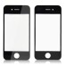 iPhone 4S Front Screen Glass Lens Replacement - Black